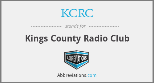 KCRC - Kings County Radio Club