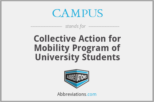 CAMPUS - Collective Action for Mobility Program of University Students