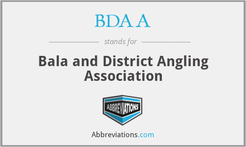 BDAA - Bala and District Angling Association