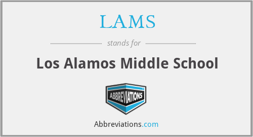 LAMS - Los Alamos Middle School