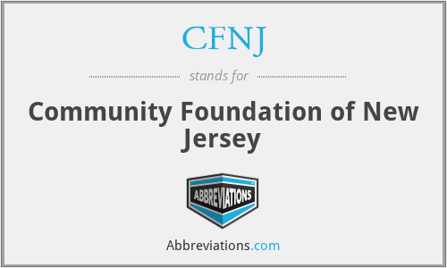 CFNJ - Community Foundation of New Jersey
