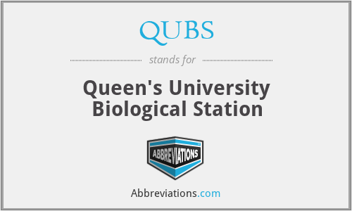 QUBS - Queen's University Biological Station