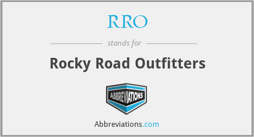RRO - Rocky Road Outfitters