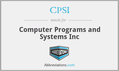 CPSI - Computer Programs and Systems Inc