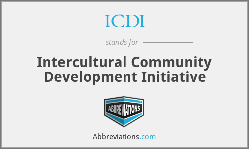ICDI - Intercultural Community Development Initiative