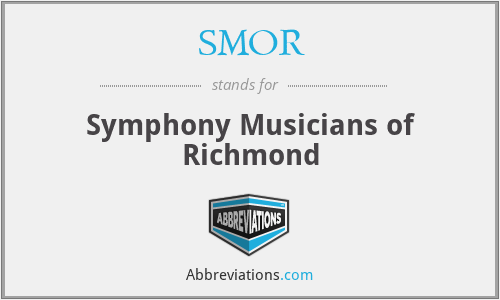 SMOR - Symphony Musicians of Richmond