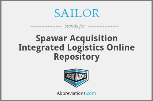 SAILOR - Spawar Acquisition Integrated Logistics Online Repository