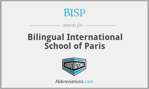 BISP - Bilingual International School of Paris