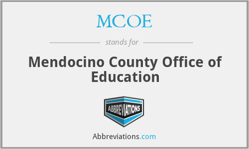 MCOE - Mendocino County Office of Education