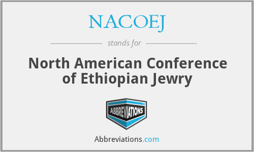 NACOEJ - North American Conference of Ethiopian Jewry