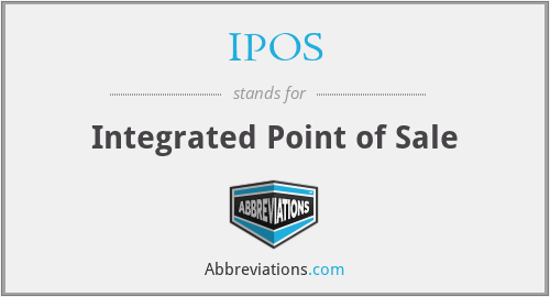 IPOS - Integrated Point of Sale