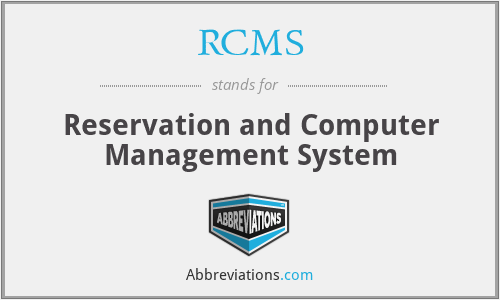 RCMS - Reservation and Computer Management System