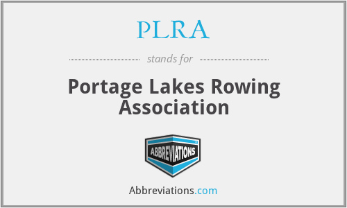PLRA - Portage Lakes Rowing Association