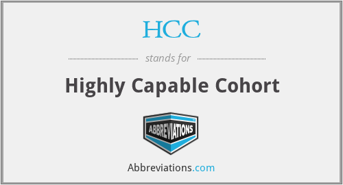 HCC - Highly Capable Cohort