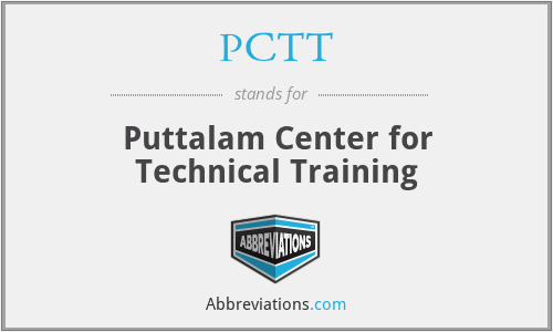 PCTT - Puttalam Center for Technical Training