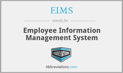 EIMS - Employee Information Management System
