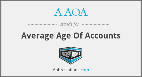 AAOA - Average Age Of Accounts