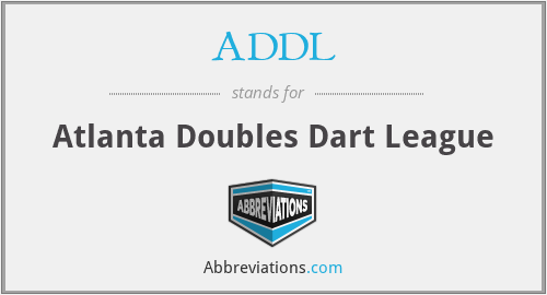 ADDL - Atlanta Doubles Dart League