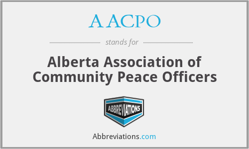 AACPO - Alberta Association of Community Peace Officers
