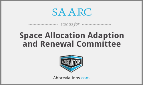 SAARC - Space Allocation Adaption and Renewal Committee