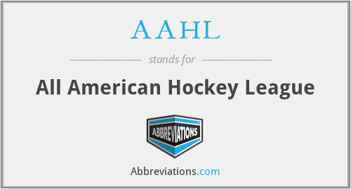 AAHL - All American Hockey League