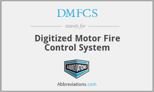 DMFCS - Digitized Motor Fire Control System