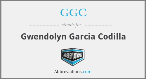 GGC - Gwendolyn Garcia Codilla