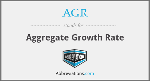 AGR - Aggregate Growth Rate
