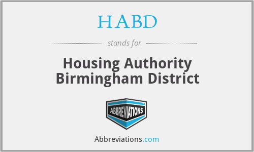 HABD - Housing Authority Birmingham District