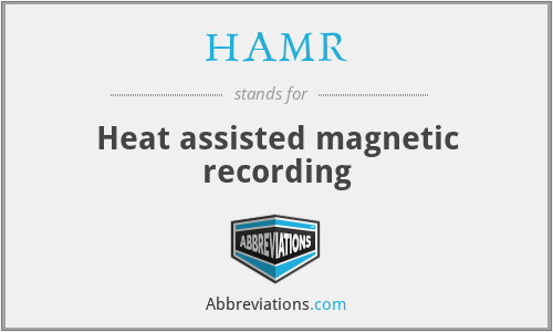 HAMR - Heat assisted magnetic recording
