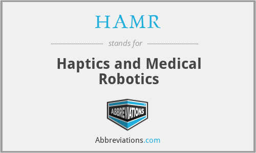 HAMR - Haptics and Medical Robotics