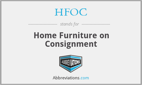 HFOC - Home Furniture on Consignment