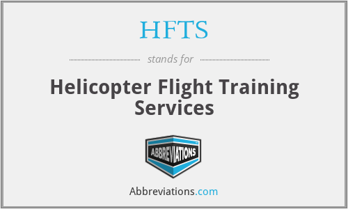 HFTS - Helicopter Flight Training Services