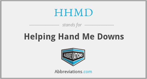 HHMD - Helping Hand Me Downs