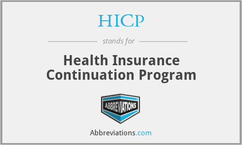 HICP - Health Insurance Continuation Program