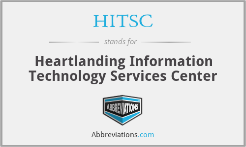 HITSC - Heartlanding Information Technology Services Center
