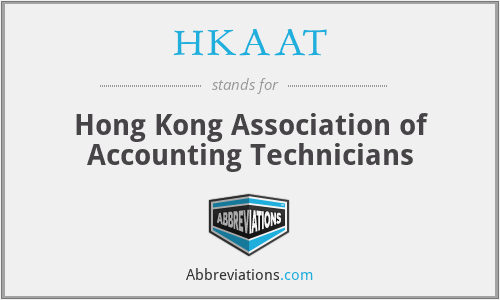 HKAAT - Hong Kong Association of Accounting Technicians