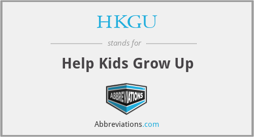 HKGU - Help Kids Grow Up