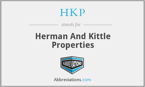 HKP - Herman And Kittle Properties