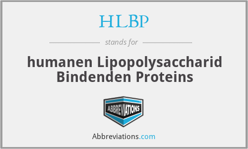HLBP - humanen Lipopolysaccharid Bindenden Proteins