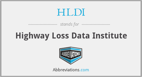 HLDI - Highway Loss Data Institute