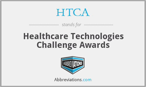 HTCA - Healthcare Technologies Challenge Awards