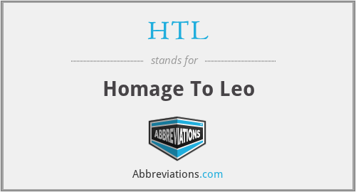 HTL - Homage To Leo