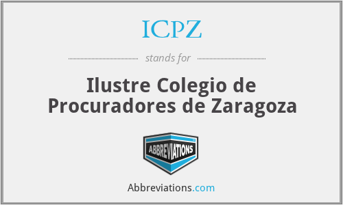 ICPZ - Ilustre Colegio de Procuradores de Zaragoza