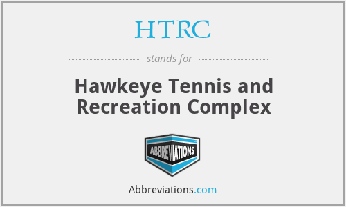 HTRC - Hawkeye Tennis and Recreation Complex