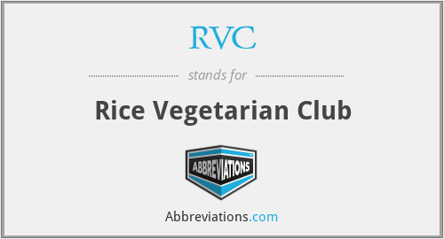 RVC - Rice Vegetarian Club