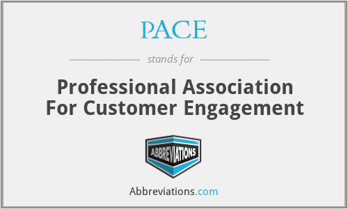 PACE - Professional Association For Customer Engagement