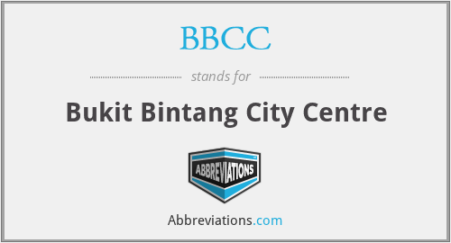 BBCC - Bukit Bintang City Centre