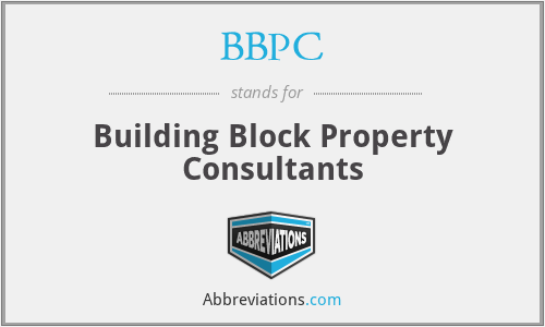 BBPC - Building Block Property Consultants