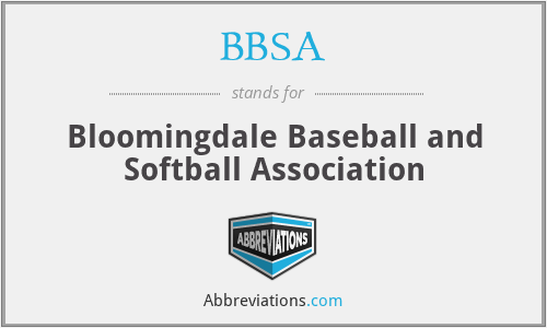 BBSA - Bloomingdale Baseball and Softball Association
